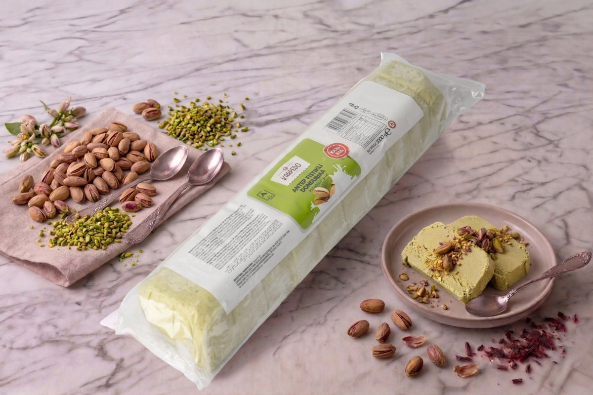 Karpedo Antep Fıstıklı Kol Dondurma 1000 gr